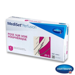 Mediset Pose sur voie veineuse périphérique avec perfuseur 3 voies